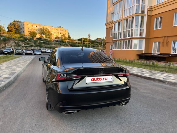 2020 Lexus IS 300 III Рестайлинг, чёрный - вид 8