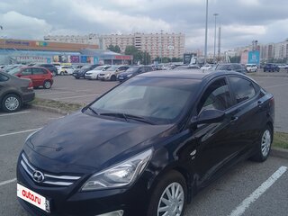 2016 Hyundai Solaris I Рестайлинг, чёрный, 830000 рублей, вид 1