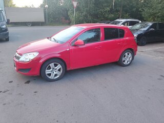 2010 Opel Astra H Рестайлинг, красный, 380000 рублей, вид 5