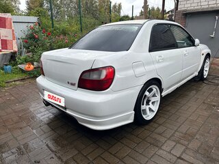 2001 Subaru Impreza WRX II, белый, 670000 рублей, вид 3