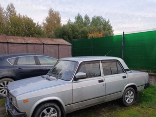 2010 Lada (ВАЗ) 2107, серебристый, 160000 рублей, вид 2