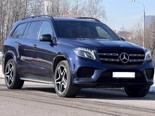 2018 Mercedes-Benz GLS 350 d I (X166), синий, 5500000 рублей, вид 2
