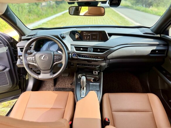 2023 Lexus UX 300e I, чёрный - вид 4