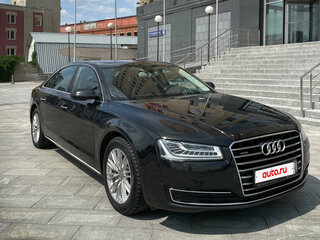 2015 Audi A8 Long III (D4) Рестайлинг, чёрный, 3500000 рублей, вид 1