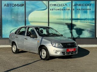 2012 Lada (ВАЗ) Granta I, серебристый, 180000 рублей, вид 3
