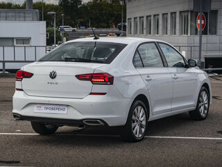 2020 Volkswagen Polo VI, белый, 1707000 рублей, вид 5
