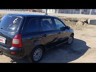 2012 Lada (ВАЗ) Kalina I, чёрный, 155000 рублей, вид 3