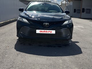 2018 Toyota Camry US Market VIII (XV70), синий, 2700000 рублей, вид 3