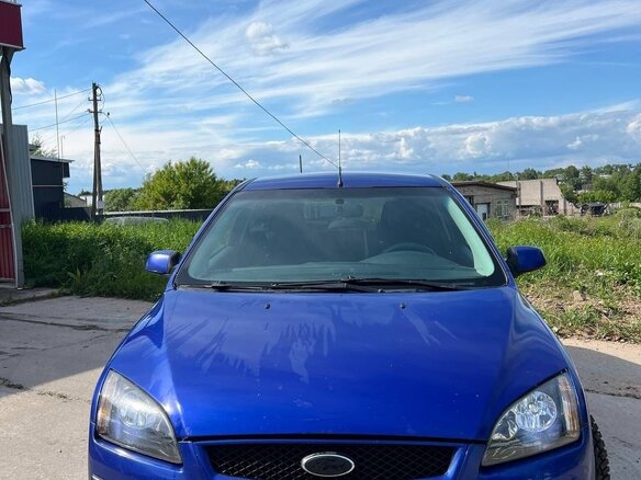 2007 Ford Focus II, синий - вид 1