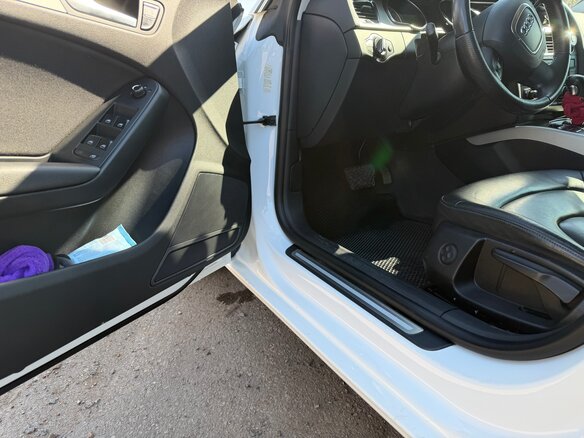 2011 Audi A5 I (8T), белый, 1200000 рублей - вид 14