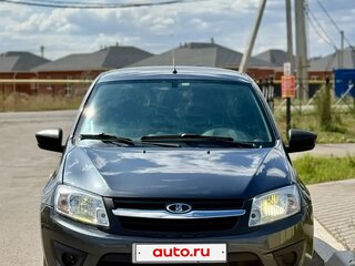 2017 Lada (ВАЗ) Granta I, серебристый, 375000 рублей, вид 2