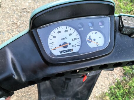 1995 Yamaha BWs, голубой, 160000 рублей, вид 5