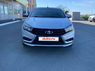 2019 Lada (ВАЗ) Vesta I, серебристый, 950000 рублей, вид 2