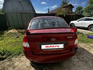 2007 Lada (ВАЗ) Kalina I, красный, 90000 рублей, вид 4