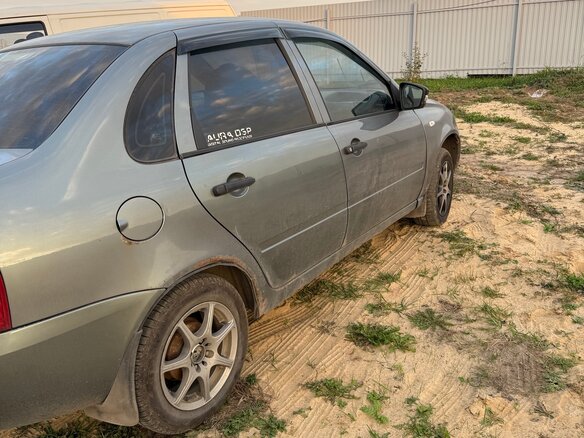 2008 Lada (ВАЗ) Kalina I, серый, 163000 рублей - вид 1