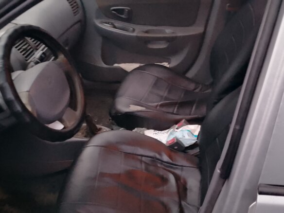 2004 Hyundai Accent ТагАЗ II, серебристый, 250000 рублей - вид 4