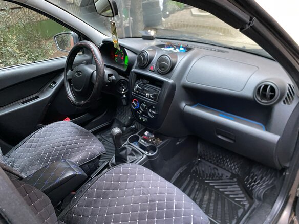 2016 Lada (ВАЗ) Granta I, серебристый, 575000 рублей - вид 7