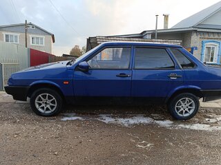2002 Lada (ВАЗ) 21099, синий, 100000 рублей, вид 4