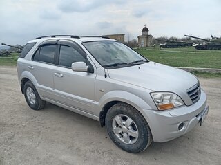 2008 Kia Sorento I Рестайлинг, серебристый, 949798 рублей, вид 3