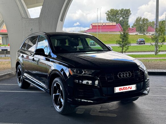 2020 Audi Q7 55 TFSI II (4M) Рестайлинг, чёрный, 3520000 рублей - вид 5