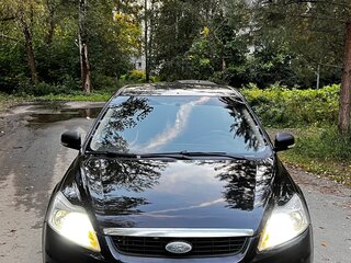 2009 Ford Focus II Рестайлинг, чёрный, 450000 рублей, вид 2