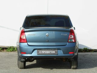 2013 Renault Logan I Рестайлинг, синий, 380000 рублей, вид 5
