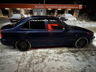 2007 Hyundai Accent ТагАЗ II, синий, 200000 рублей, вид 5