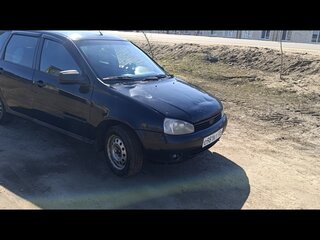 2012 Lada (ВАЗ) Kalina I, чёрный, 155000 рублей, вид 2