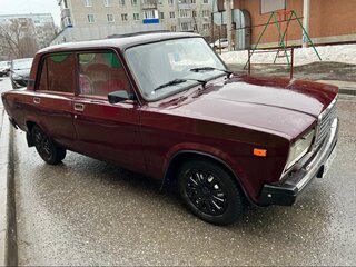 2008 Lada (ВАЗ) 2107, пурпурный, 75000 рублей, вид 4