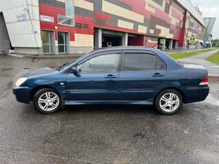 2007 Mitsubishi Lancer IX Рестайлинг, синий, 285000 рублей, вид 4