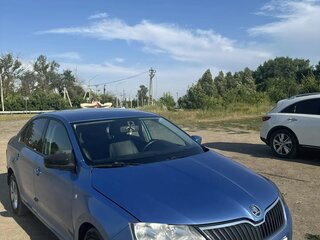 2014 Skoda Rapid I, синий, 500000 рублей, вид 4