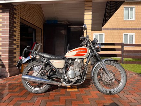 2004 Honda CB 400SS, белый, 350000 рублей, вид 1