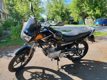 2014 Yamaha YBR125, чёрный, 195000 рублей, вид 4