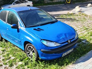 1999 Peugeot 206, синий, 90000 рублей, вид 1