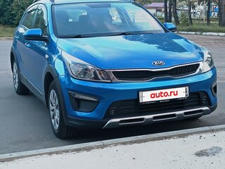 2019 Kia Rio X-Line IV, синий, 1450000 рублей, вид 1