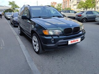 2002 BMW X5 3.0i I (E53), зелёный, 1100000 рублей, вид 1
