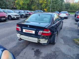 2002 BMW 3 серии 320i IV (E46) Рестайлинг, синий, 400000 рублей, вид 2