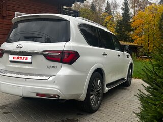 2018 Infiniti QX80 I Рестайлинг 2, белый, 3950000 рублей, вид 4