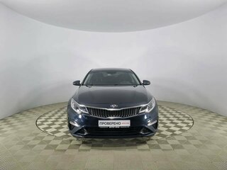 2018 Kia Optima IV Рестайлинг, синий, 1486000 рублей, вид 2