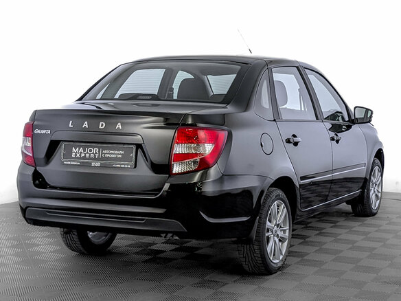 2025 Lada (ВАЗ) Granta I Рестайлинг, чёрный - вид 4