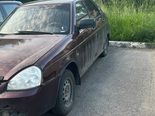2008 Lada (ВАЗ) Priora I, пурпурный, 120000 рублей, вид 1