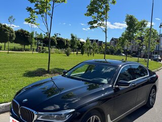2016 BMW 7 серии 740d xDrive VI (G11/G12), чёрный, 3980000 рублей, вид 2