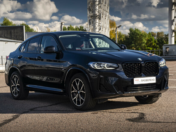 2022 BMW X4 25i II (G02) Рестайлинг, чёрный, 5549000 рублей - вид 2