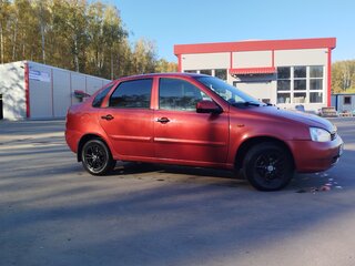 2006 Lada (ВАЗ) Kalina I, красный, 140000 рублей, вид 4