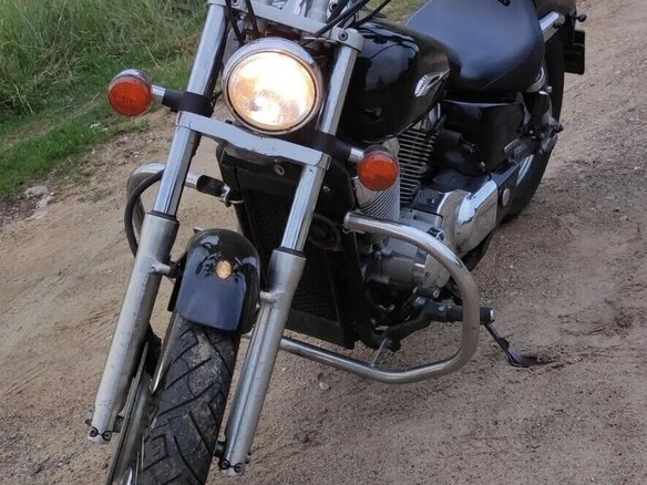 2008 Honda Shadow 750, чёрный, 515000 рублей - вид 16