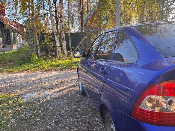 2010 Lada (ВАЗ) Priora I, синий, 250000 рублей - вид 5