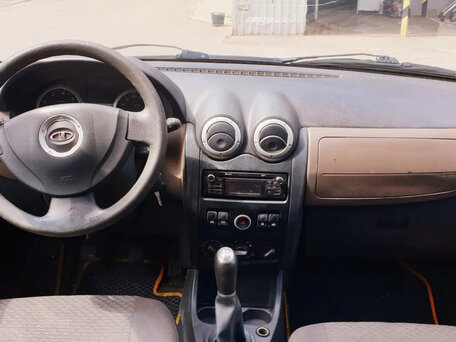 2013 Lada (ВАЗ) Largus I, серый, 460000 рублей, вид 4