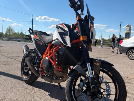 2013 KTM 690 Duke R, оранжевый, 420000 рублей, вид 1