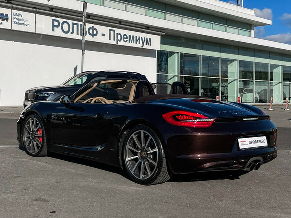 2013 Porsche Boxster S III (981), коричневый, 4950000 рублей - вид 6