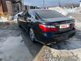 2012 Lexus LS 460 IV Рестайлинг, чёрный, 1700000 рублей, вид 3